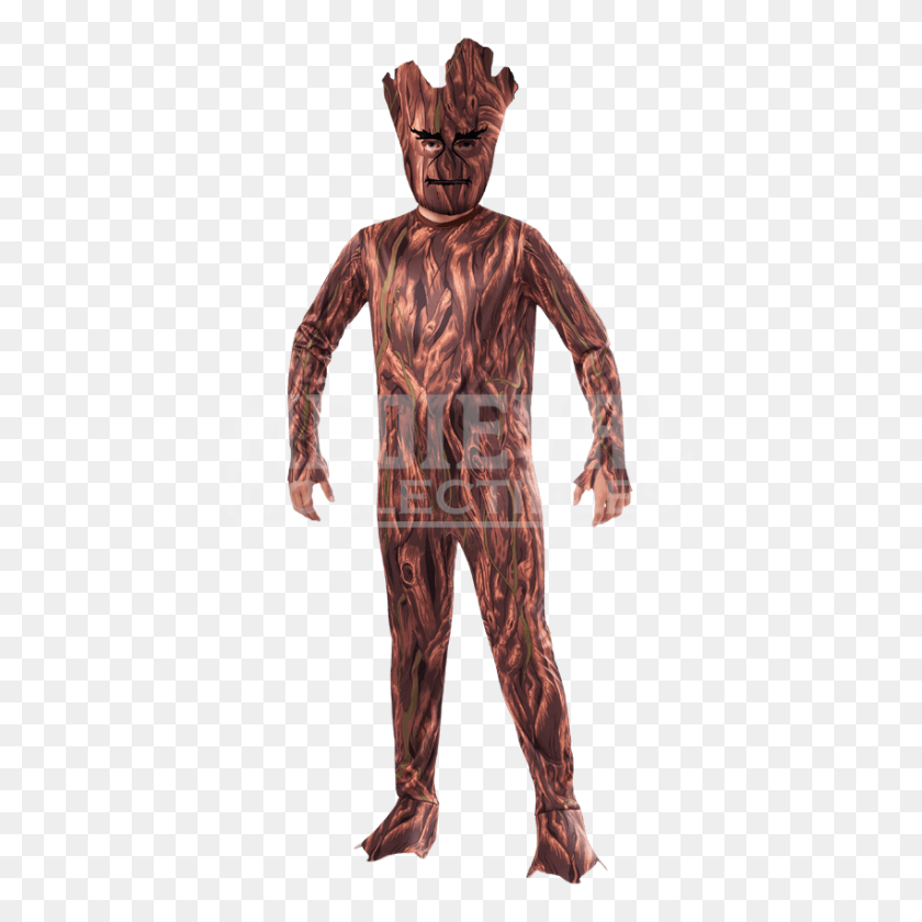 850x850 Kids Groot Costume - Groot PNG