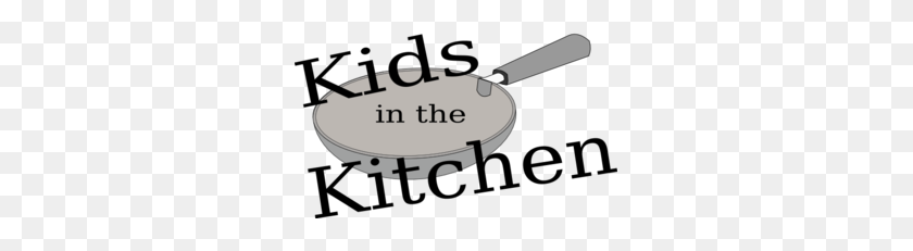 297x171 Kids In The Kitchen Pan Logo Clipart - Clipart De Cocina