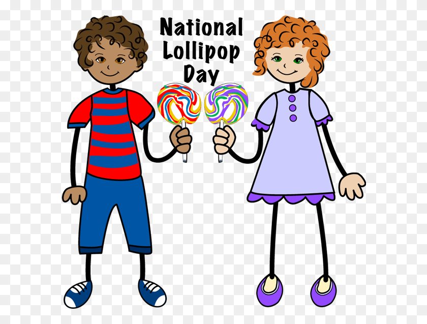 600x577 Kids Lollipop Clipart, Explore Pictures - Kids Drawing Clipart
