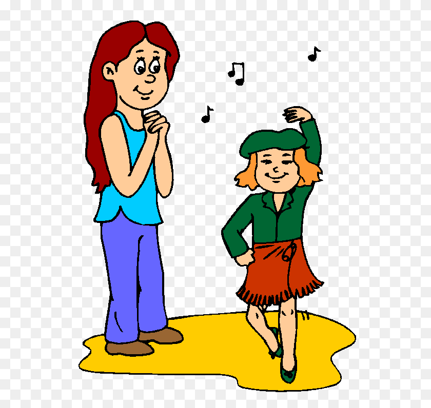 569x736 Kids Singing And Dancing Clipart, Free Music Clipart - Music And Movement Clipart