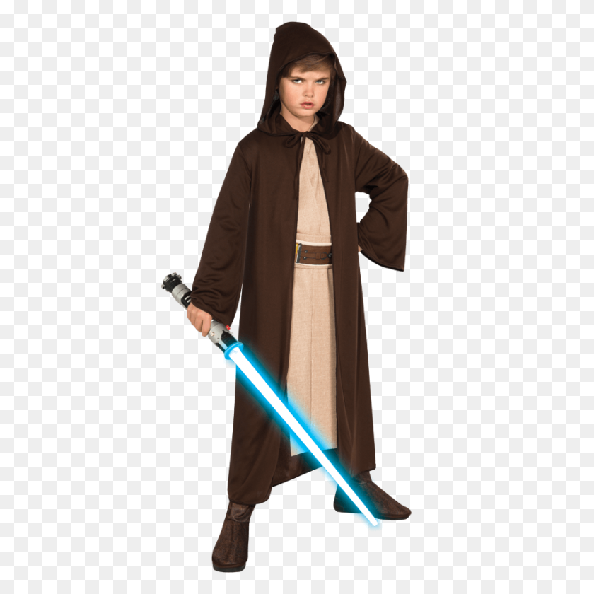 850x850 Kids Star Wars Jedi Knight Robe - Obi Wan Kenobi PNG