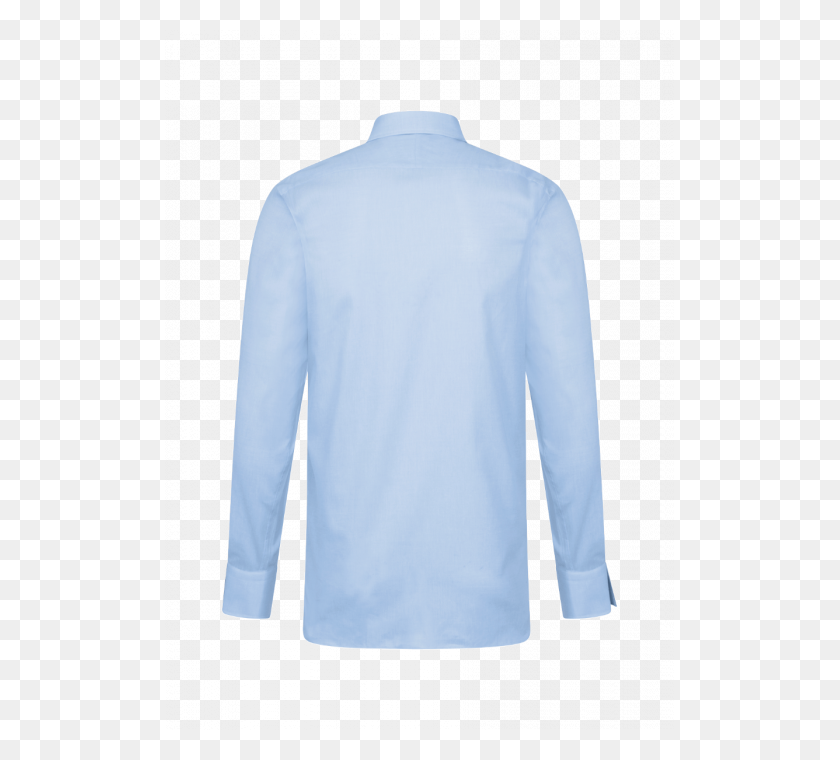 509x700 Kilgour 'poplin' Mens Savile Row Formal Shirt In Sky Blue - Blue Shirt PNG
