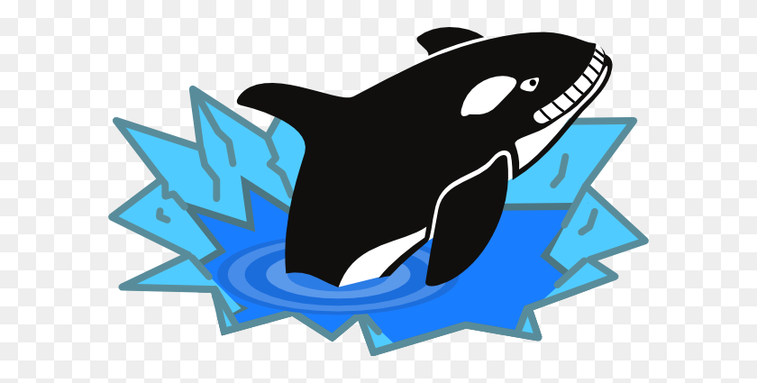 600x365 Killer Whale Clip Art - Whale Clipart