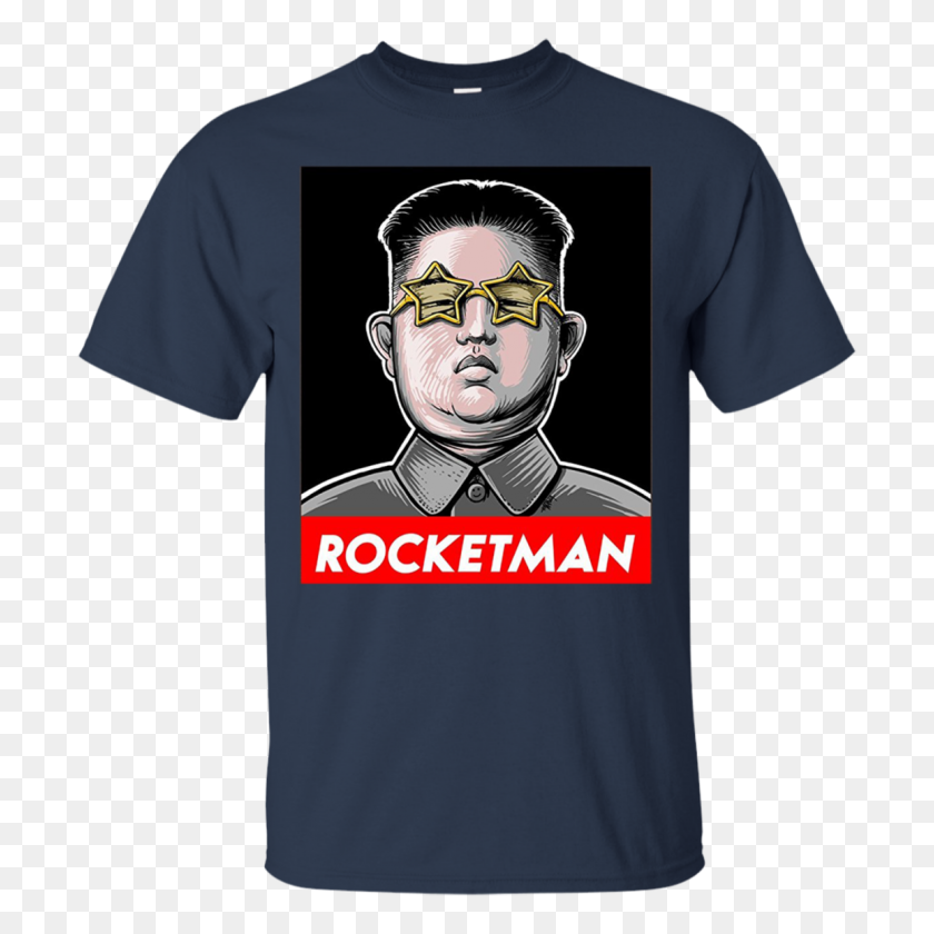 1155x1155 Camisa Kim Jong Un Rocket Man, Manga Larga - Kim Jong Un Png