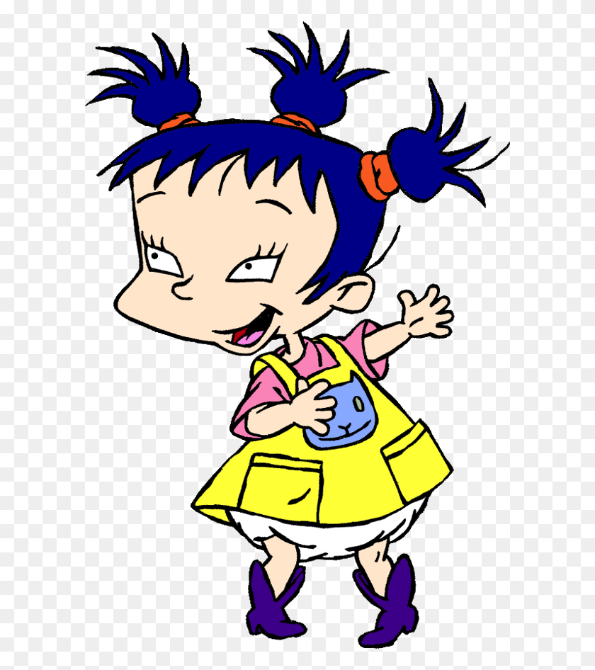 600x886 Kimi Finster In Flashback To The Rugrats, Cartoon - Rugrats Logo PNG
