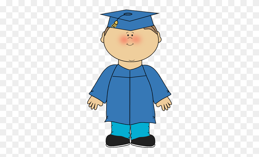 276x450 Kindergarten Graduation Clipart - Boy Walking Clipart