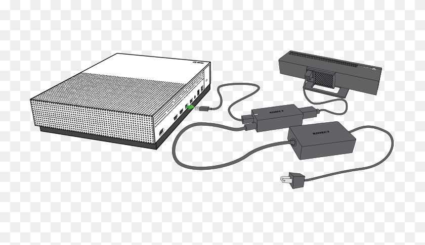 755x425 Kinect Sensor Isn't Recognized - Xbox One S PNG