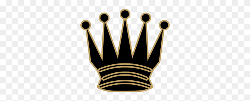 300x282 Клипарт Король И Королева - Золотая Корона