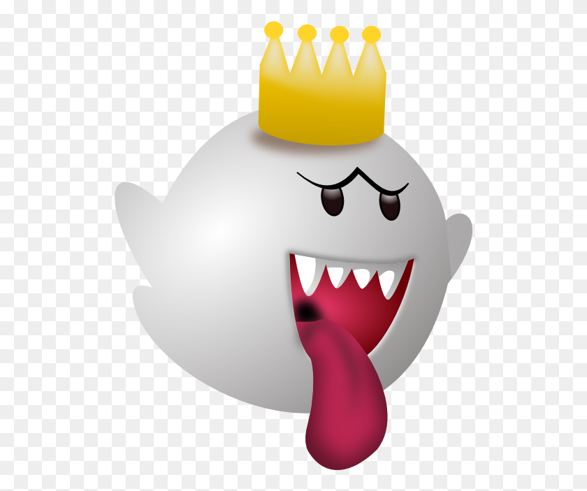 512x643 King Boo Clipart - Boo PNG