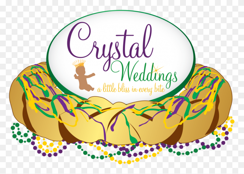 1000x694 King Cakes Crystal Weddings - King Cake Clip Art
