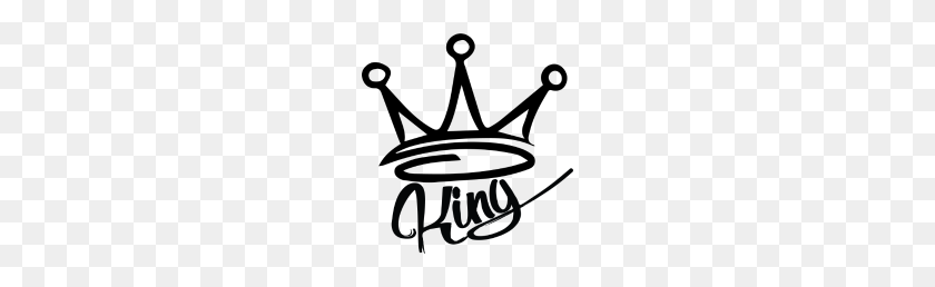 190x198 King Crown Clip Art Black And White - King Crown Clipart Black And White
