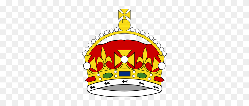 285x300 King Crown Clip Art Free - Clipart Throne
