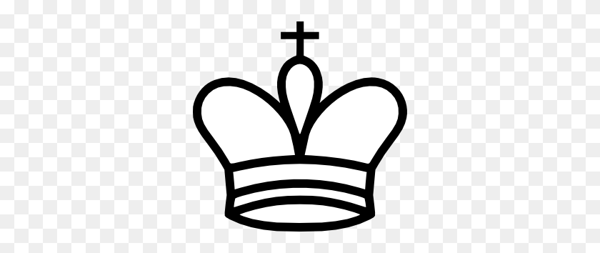 300x294 King Father Crown Clip Art - Father Clipart Black And White