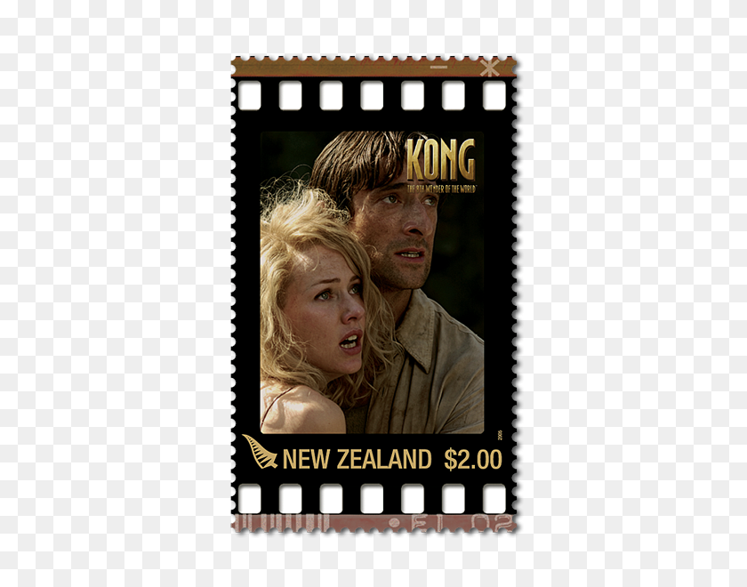 600x600 King Kong New Zealand Post Stamps - King Kong PNG