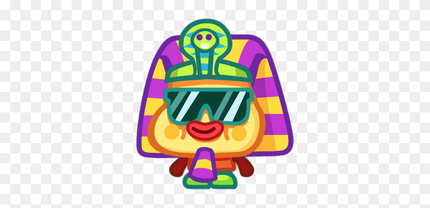 322x347 King Toot The Funky Pharaoh Transparent Png - Pharaoh Clipart