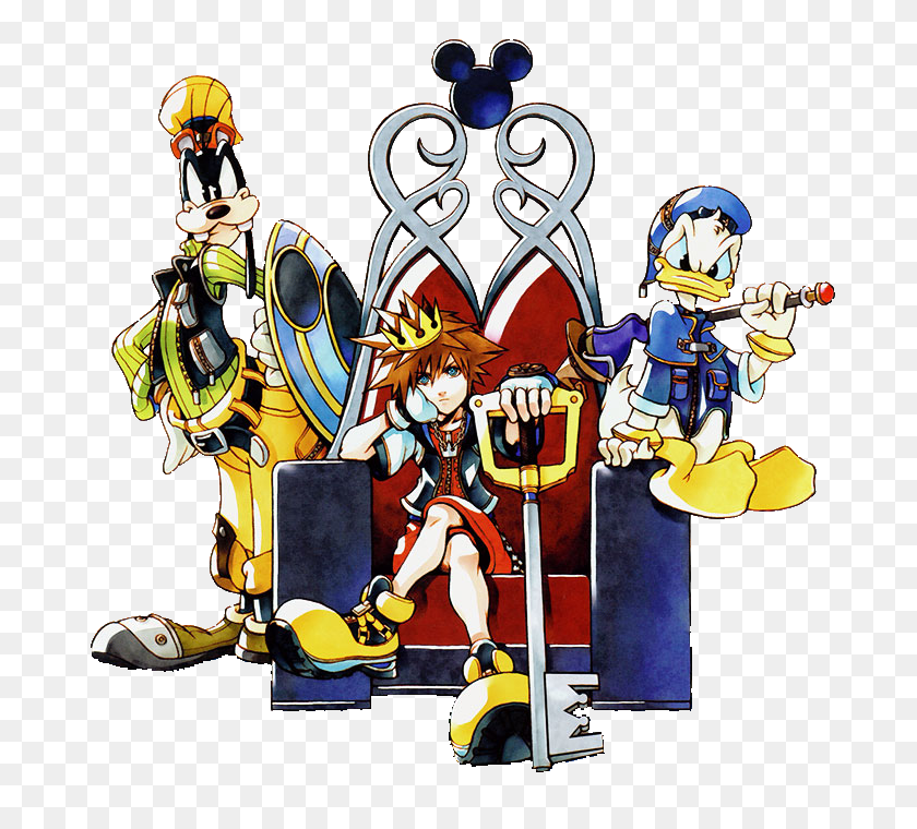 730x700 Kingdom Hearts Png Images Transparent Free Download - Kingdom Hearts Logo PNG
