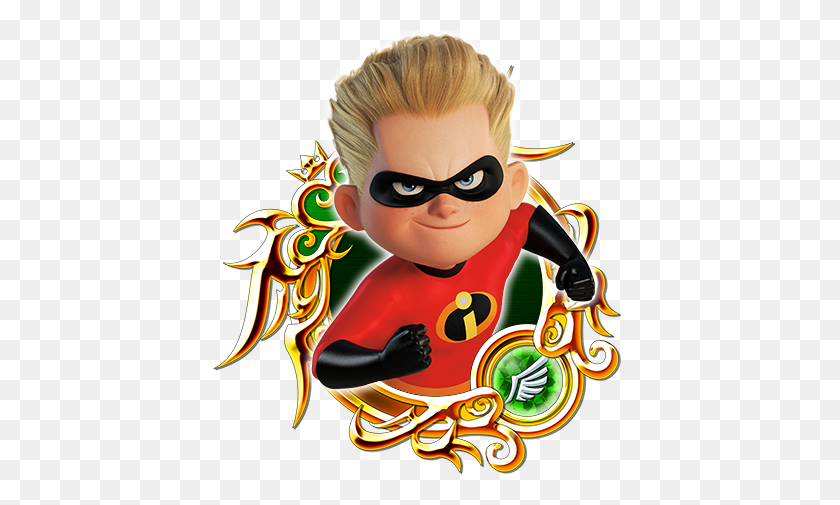 448x445 Kingdom Hearts Union Launches Incredibles Event Today - Incredibles 2 PNG