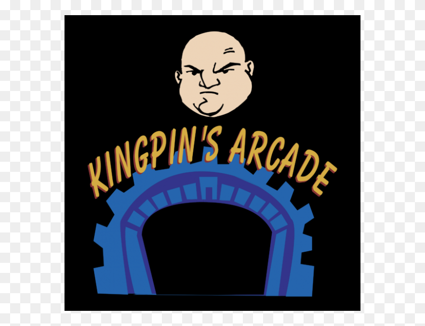 800x600 Kingpins Arcade Logo Png Transparent Vector - Arcade PNG