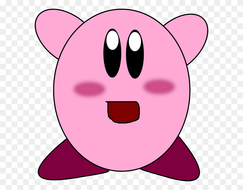 600x597 Kirby Clip Art - Kirby Clipart
