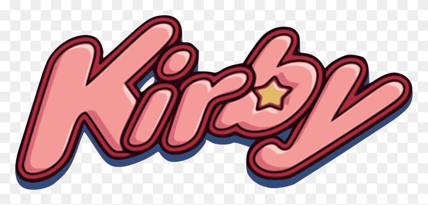 2400x1054 Kirby Logo Png Transparent Vector - Kirby PNG
