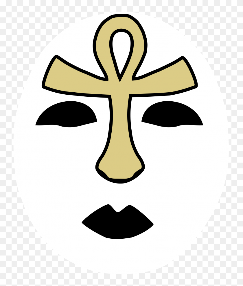 2000x2374 Kiss Ankh Warrior Face - Ankh PNG