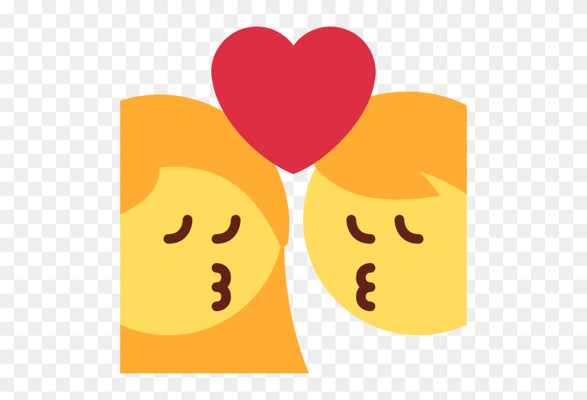 512x512 Kiss Emoji Meaning With Pictures From A To Z - Kissing Emoji PNG