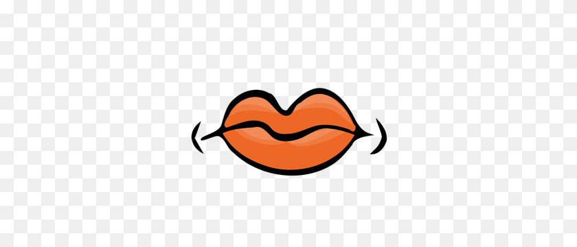300x300 Kiss Lips Clip Art Free - Mouth Open Clipart