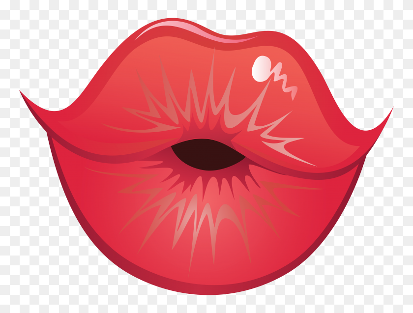 4000x2962 Kiss Lips Png Clipart - Big Mouth Clipart