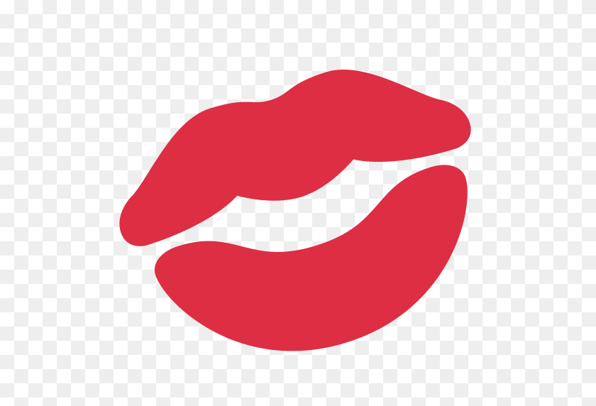 512x512 Kiss Mark Emoji - Beso PNG