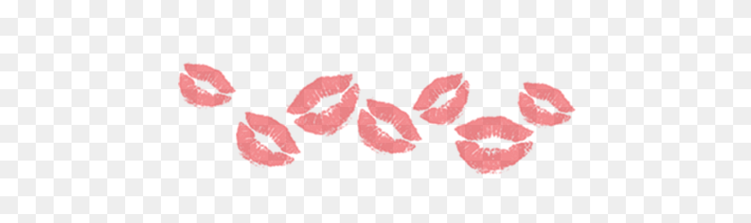 468x190 Kiss Png - Lipstick Kiss PNG