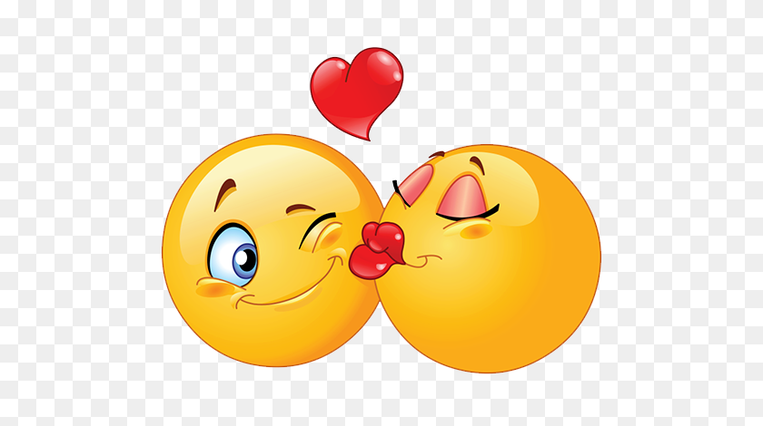 500x410 Kiss Smiley Png Pic - Smiley PNG