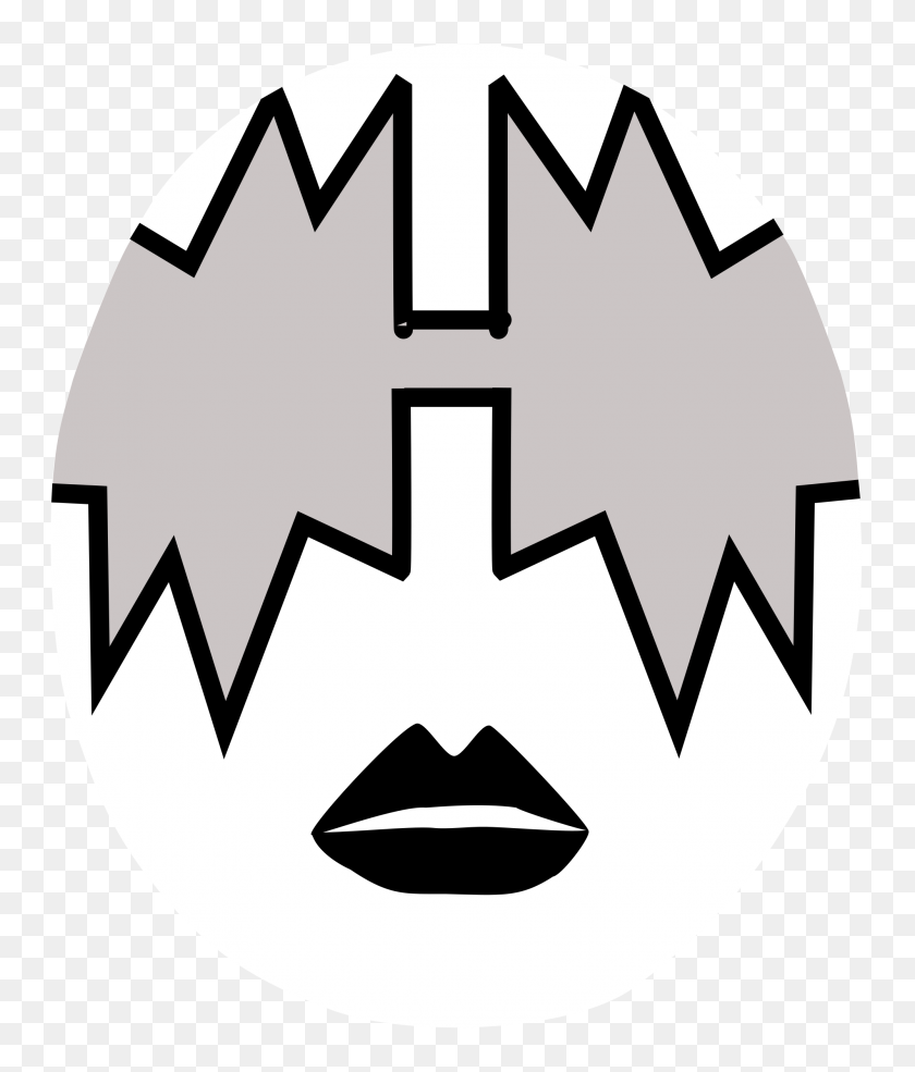 2000x2374 Kiss Space Ace Face - Spaceman PNG