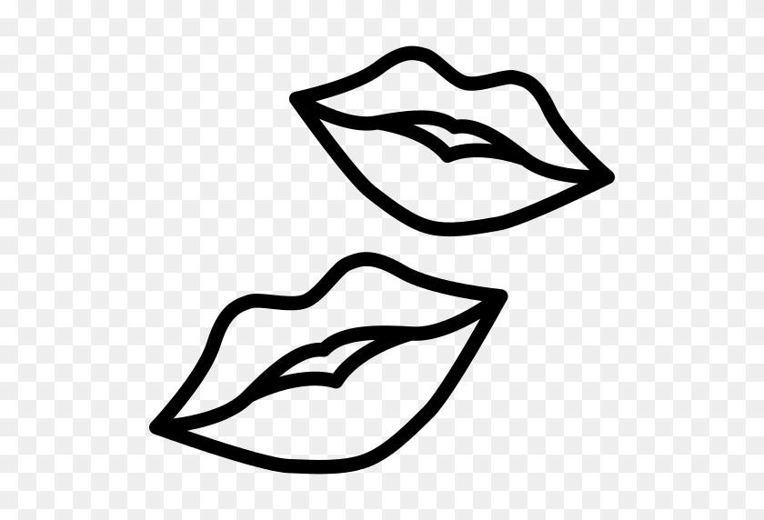 512x512 Besos Png Icono - Besos Png