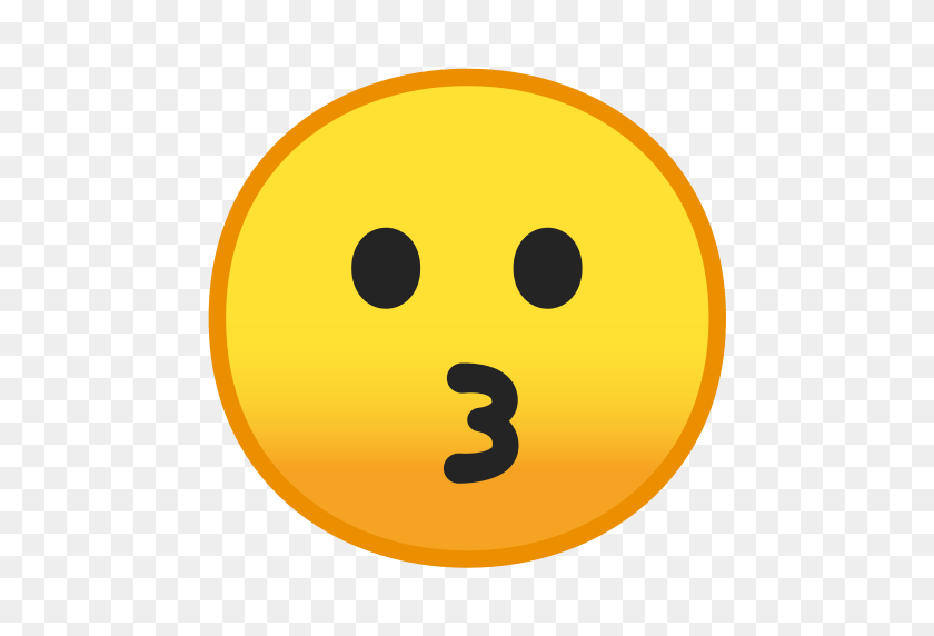 512x512 Beso Cara Emoji Significado Con Imágenes De La A A La Z - Beso Emoji Png
