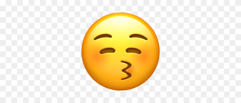 300x300 Целующееся Лицо С Закрытыми Глазами Emojis !!! Emoji - Мышцы Emoji Png