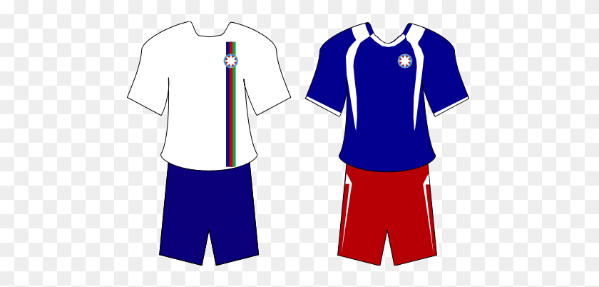 484x342 Kit Cliparts - Clipart De Camiseta De Fútbol