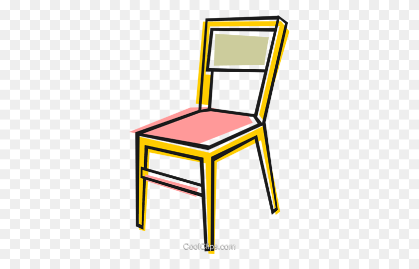 321x480 Kitchen Chair Royalty Free Vector Clip Art Illustration - Kitchen Table Clipart