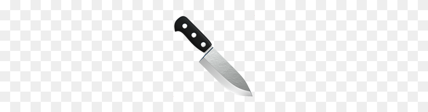 160x160 Кухонный Нож Смайлики На Apple Ios - Нож Смайлики Png