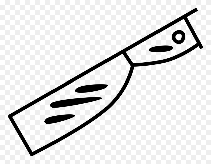 919x700 Кухонный Нож Для Мяса И Нож - Клипарт Нож Для Мясника