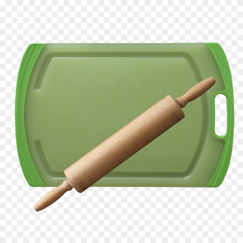 1024x1024 Kitchen Supplies Chopping Board Rolling Pin Png Free Png - Rolling Pin PNG