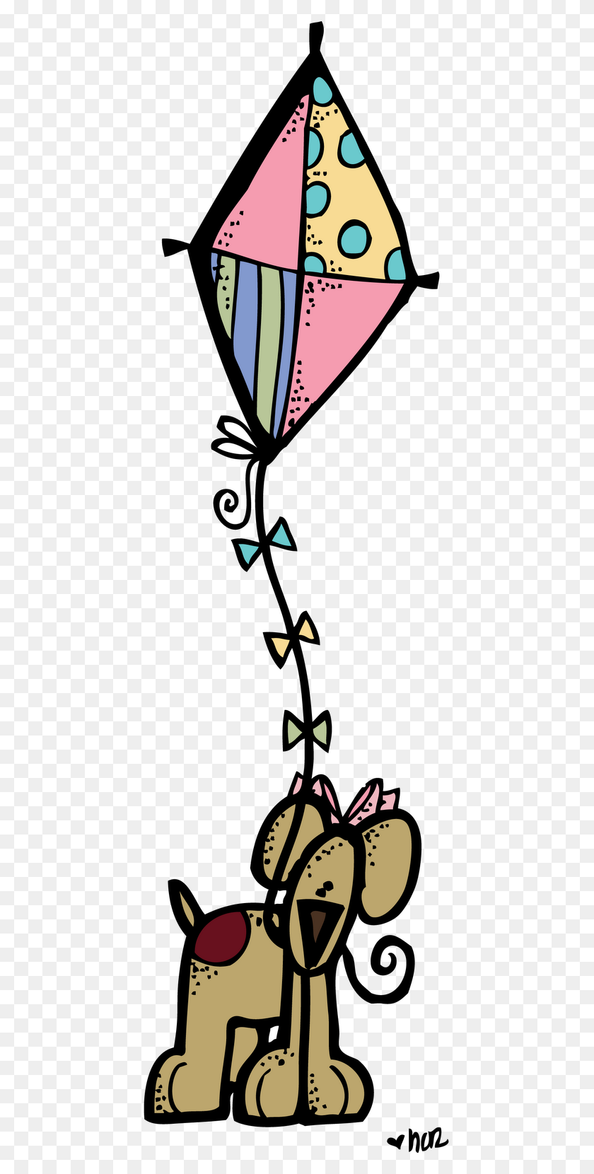 438x1600 Kite Clipart March - Kite Flying Clipart