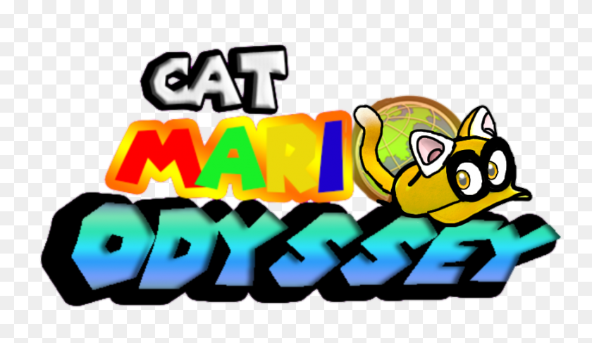 868x476 Kitty Me Odyssey Logo - Super Mario Odyssey Logo PNG