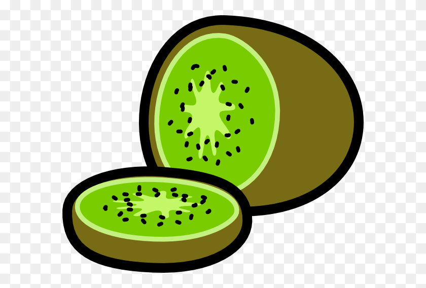 594x508 Kiwi And Kiwi Wedge Png Clip Arts For Web - Lime Wedge Clipart