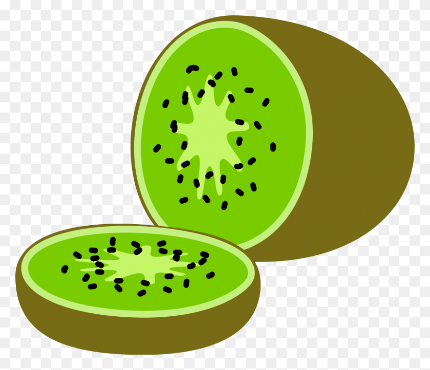 800x681 Kiwifruit Free Download Png Vector - Kiwi PNG