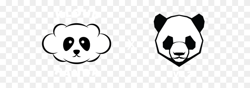 560x238 Kloud Panda - Vape Cloud Clipart