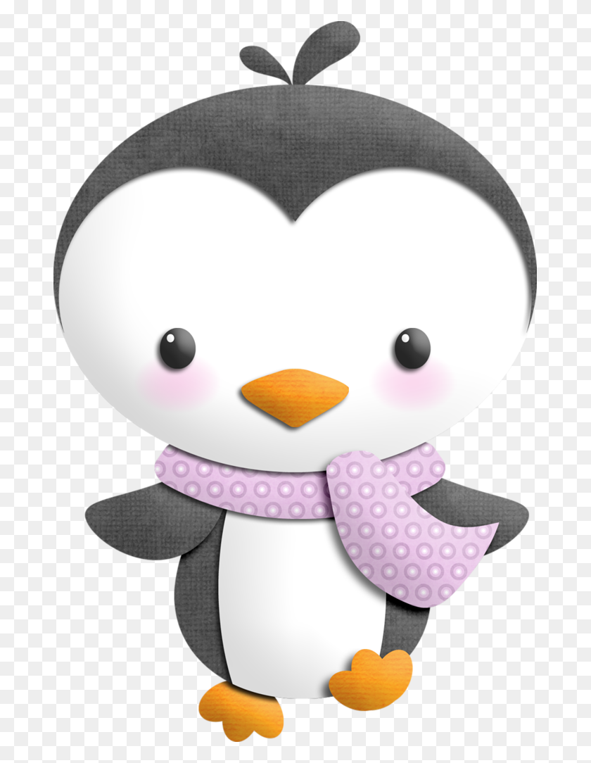 687x1024 Пингвины Кмилл, Картинки И Фото-Поделки - Наушники Клипарт