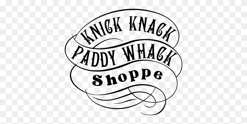 400x364 Knick Knack Paddy Whack Shoppe Lake Alfred Fl Thrift Store - Thrift Store Clip Art