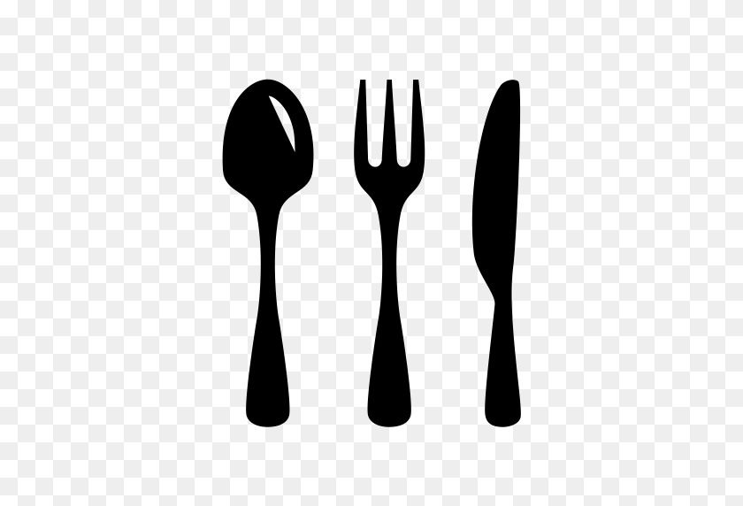 512x512 Knife And Fork Empty, Utensil, Kitchen Icon With Png And Vector - Knife And Fork PNG