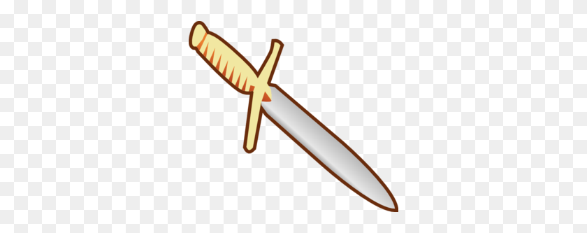 300x273 Knife Cliparts - Bloody Knife Clipart