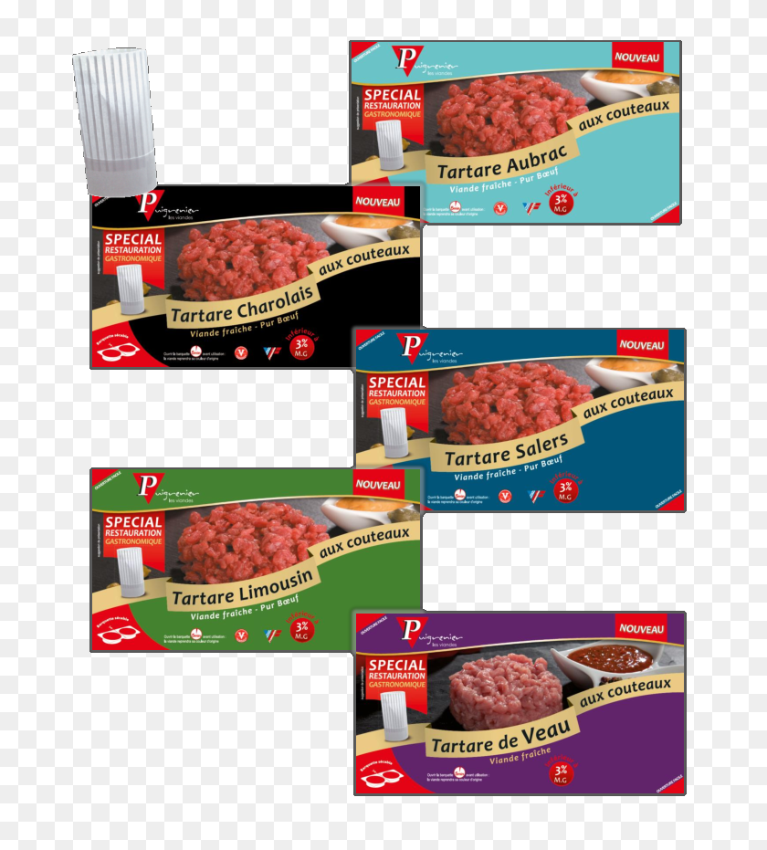 724x871 Knife Cut Steak Tartare Puigrenier - Ground Beef PNG